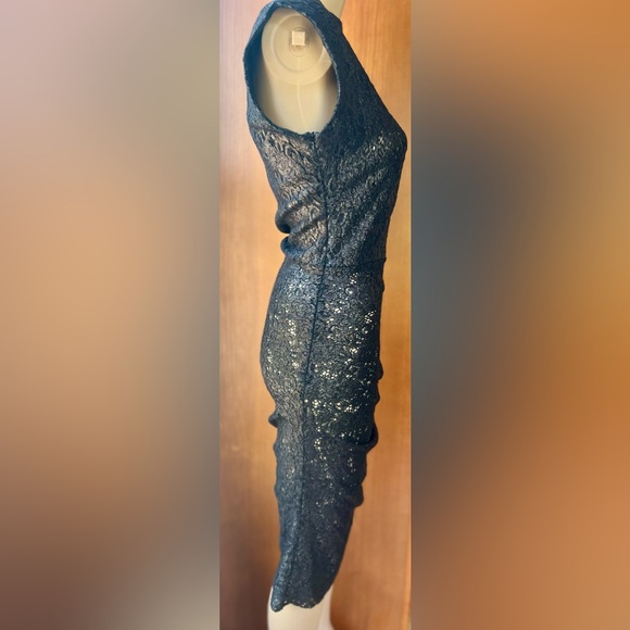 LA PETITE S***** Bateau Neckline Knee Length Dress Size 6” - Picture 3 of 7